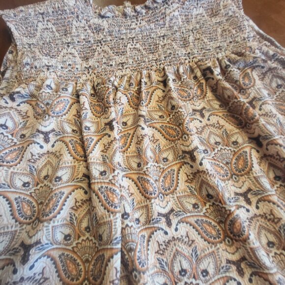 Melloday ~ Size XL ~ Smocked ~ Sleeveless Top ~ NWOT - Picture 5 of 9